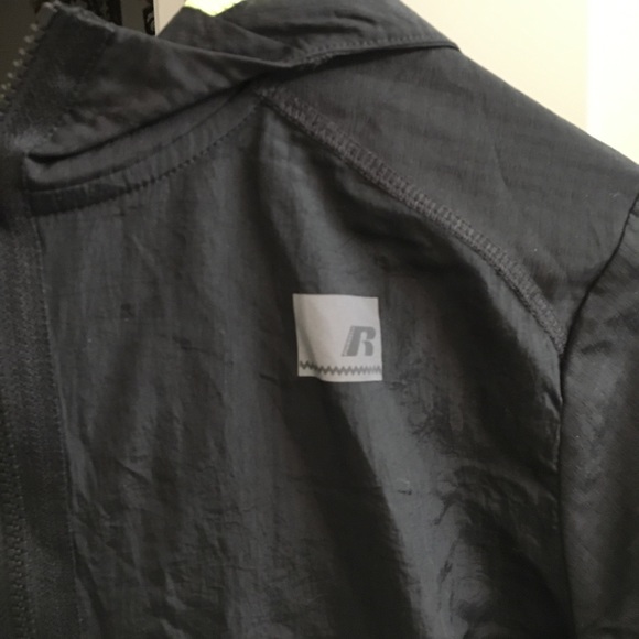 Russell Lightweight Black Jacket| Size 14-16 XL NWT, on SALE, super cute, unisex - Picture 2 of 12